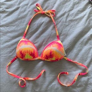 Sunset bikini top